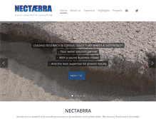 Tablet Screenshot of nectaerra.com